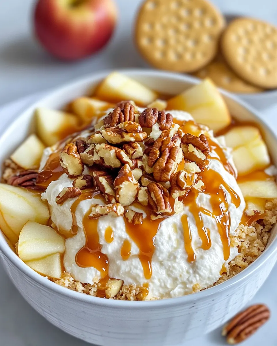 Classic Caramel Apple Cheesecake Dip (3-Minute Prep) image
