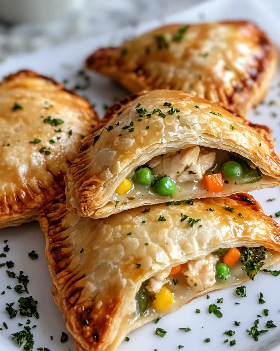 Classic Chicken Pot Pie Hand Pies image