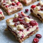 Homemade Cranberry Bliss Bars Copycat (Easy Sheet Pan) recipe photo