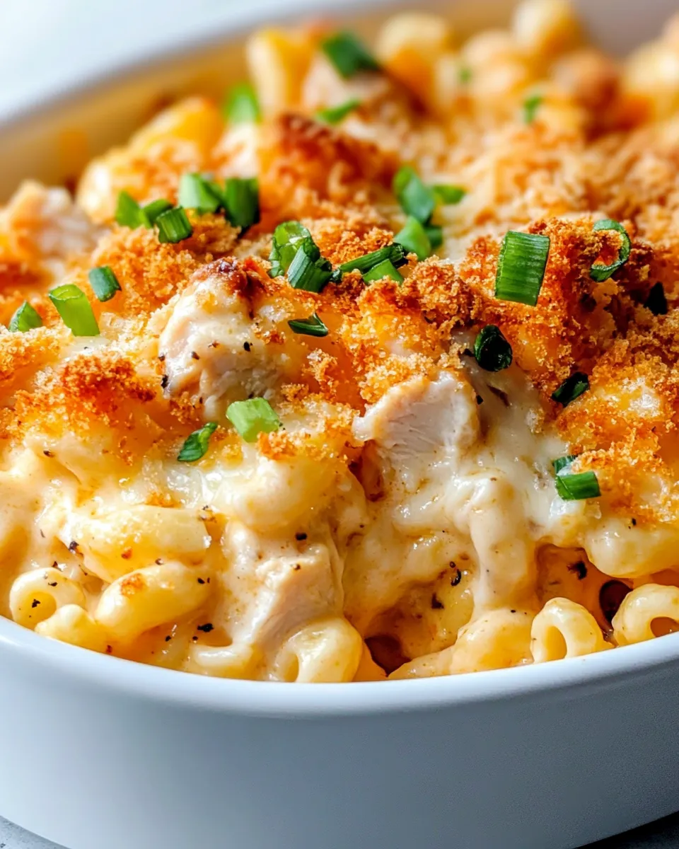 Homemade Creamy Buffalo Chicken Mac and Cheese photo