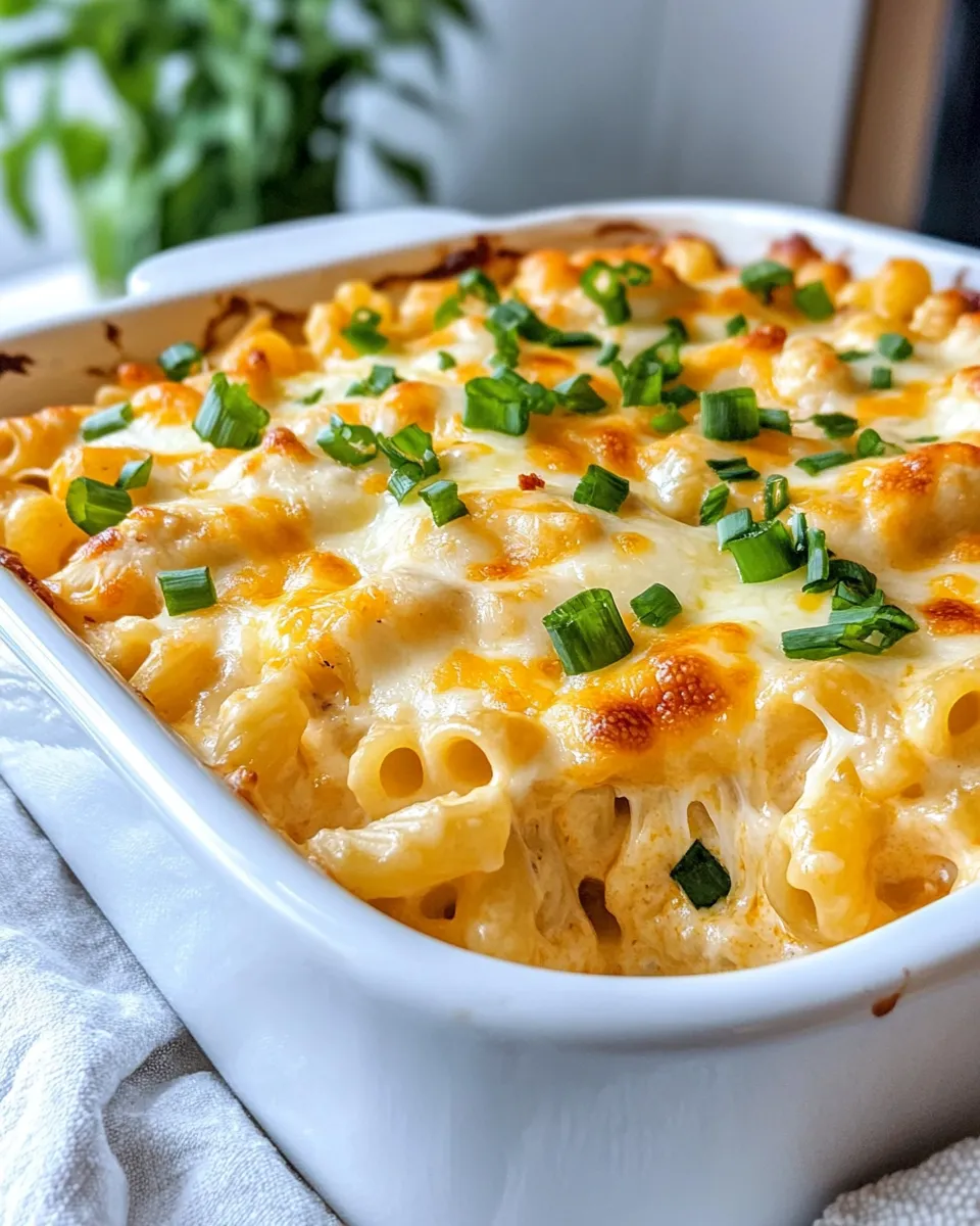 Classic Creamy Buffalo Chicken Mac and Cheese image