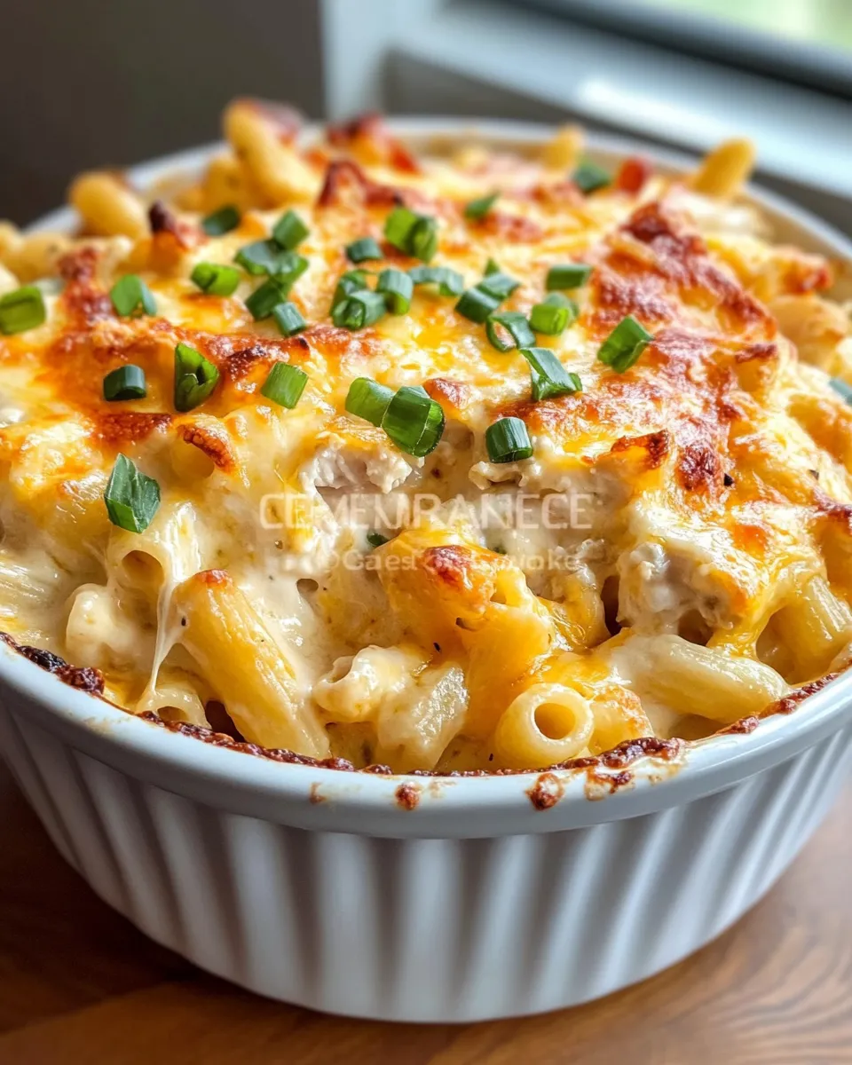 Easy Creamy Buffalo Chicken Mac and Cheese recipe photo