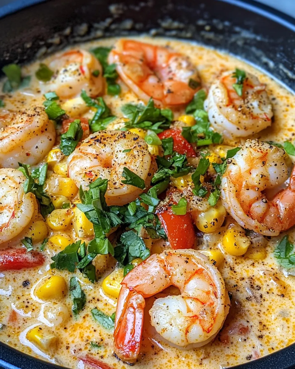 Classic Creamy Cajun Shrimp & Corn Chowder image