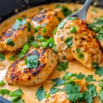 Homemade Creamy Poblano Chicken Skillet photo