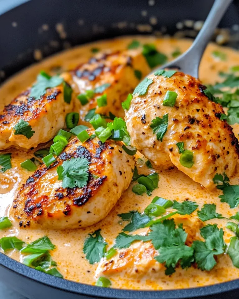 Homemade Creamy Poblano Chicken Skillet photo