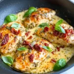Homemade Creamy Sun-Dried Tomato Pesto Chicken recipe photo