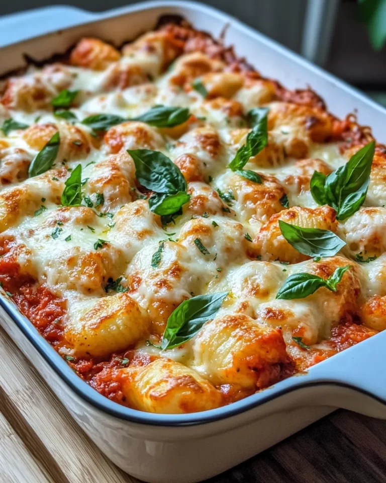 Homemade Creamy Tomato Basil Gnocchi Bake photo