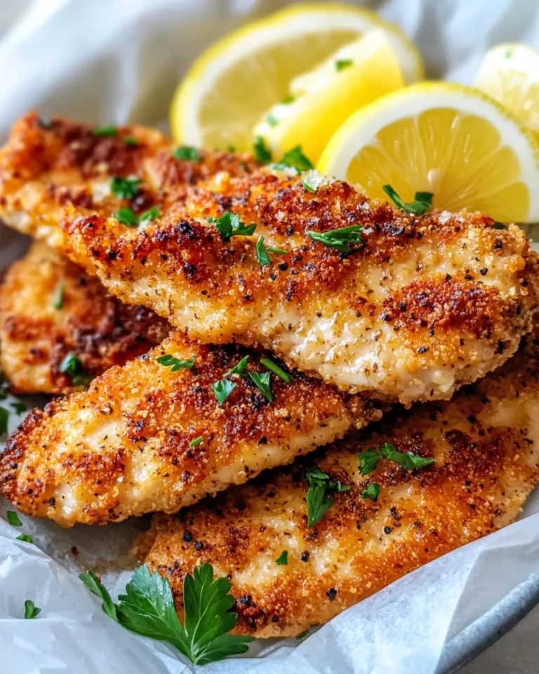 Homemade Crispy Lemon Pepper Chicken Cutlets photo