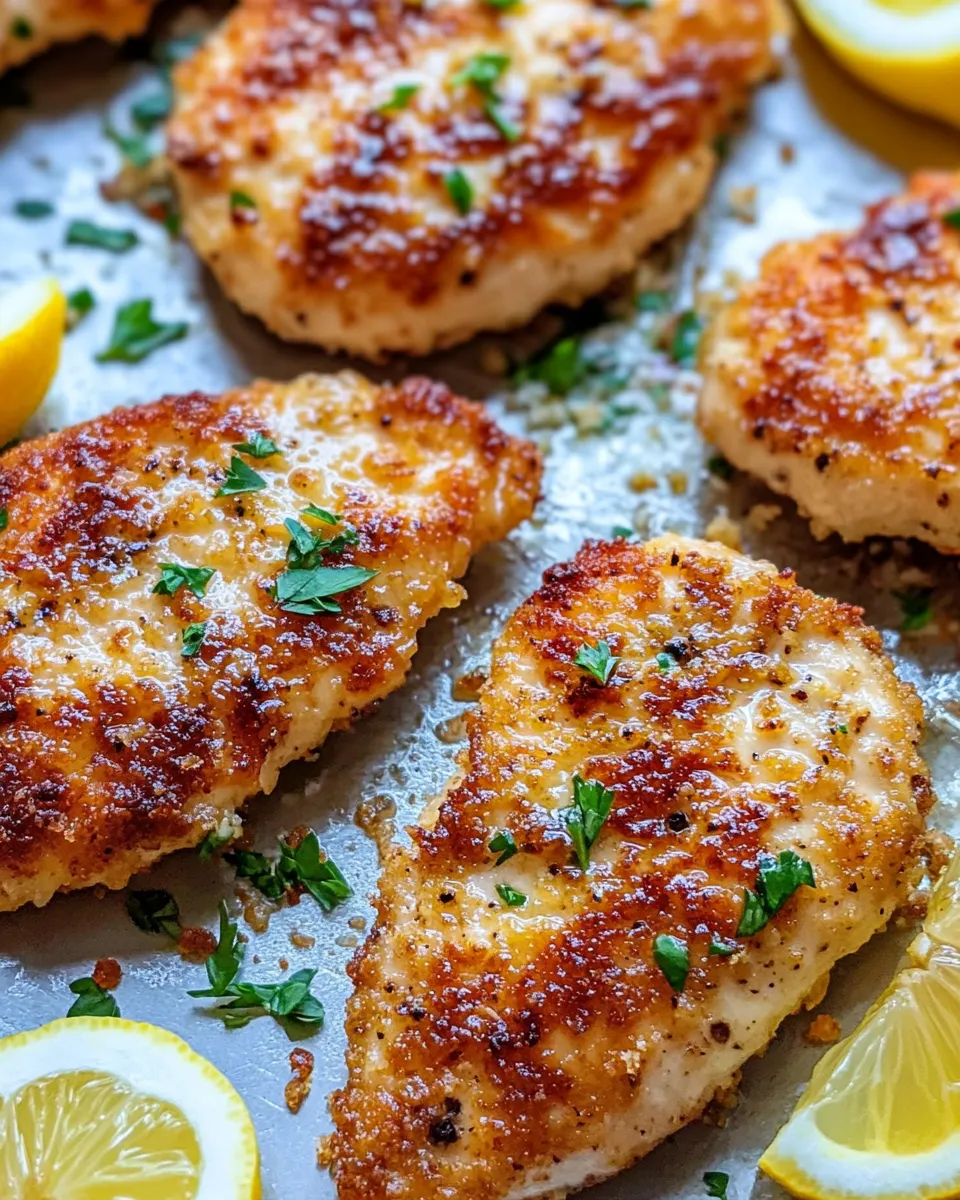 Easy Crispy Lemon Pepper Chicken Cutlets recipe photo
