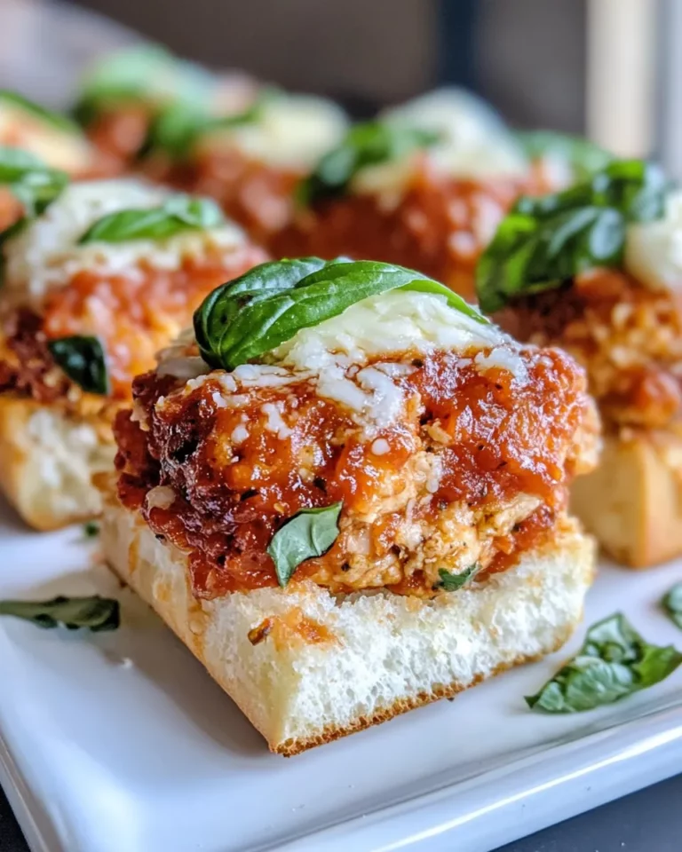 Homemade Easy Chicken Parmesan Sliders with Marinara Butter recipe photo