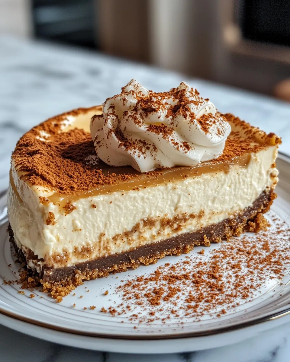 Delicious Gingerbread Cheesecake with Molasses Cookie Crust dish photo