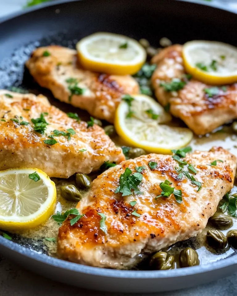 Homemade Lemon Butter Chicken Piccata (Weeknight) recipe photo