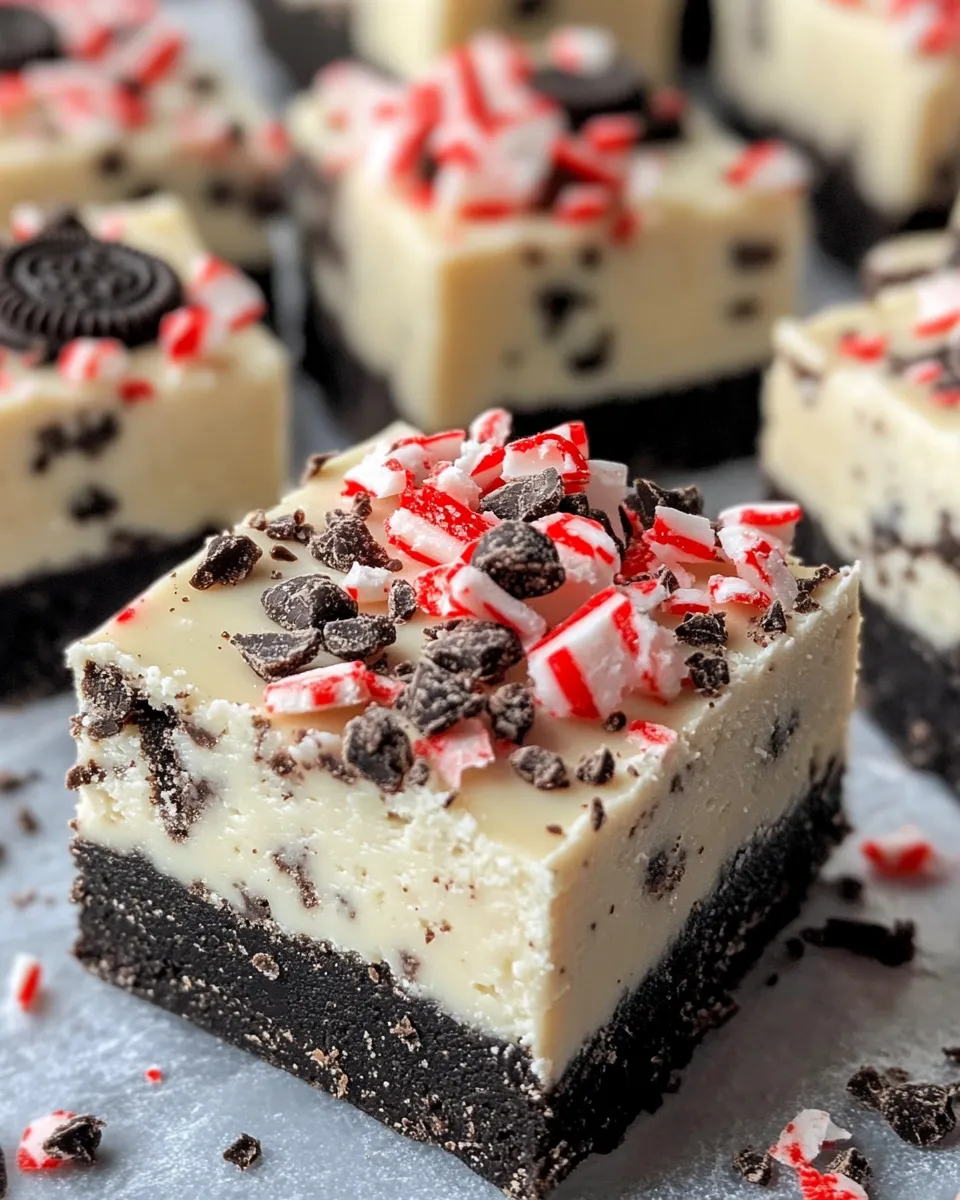Classic Peppermint Oreo Fudge (3 Ingredients) dish photo