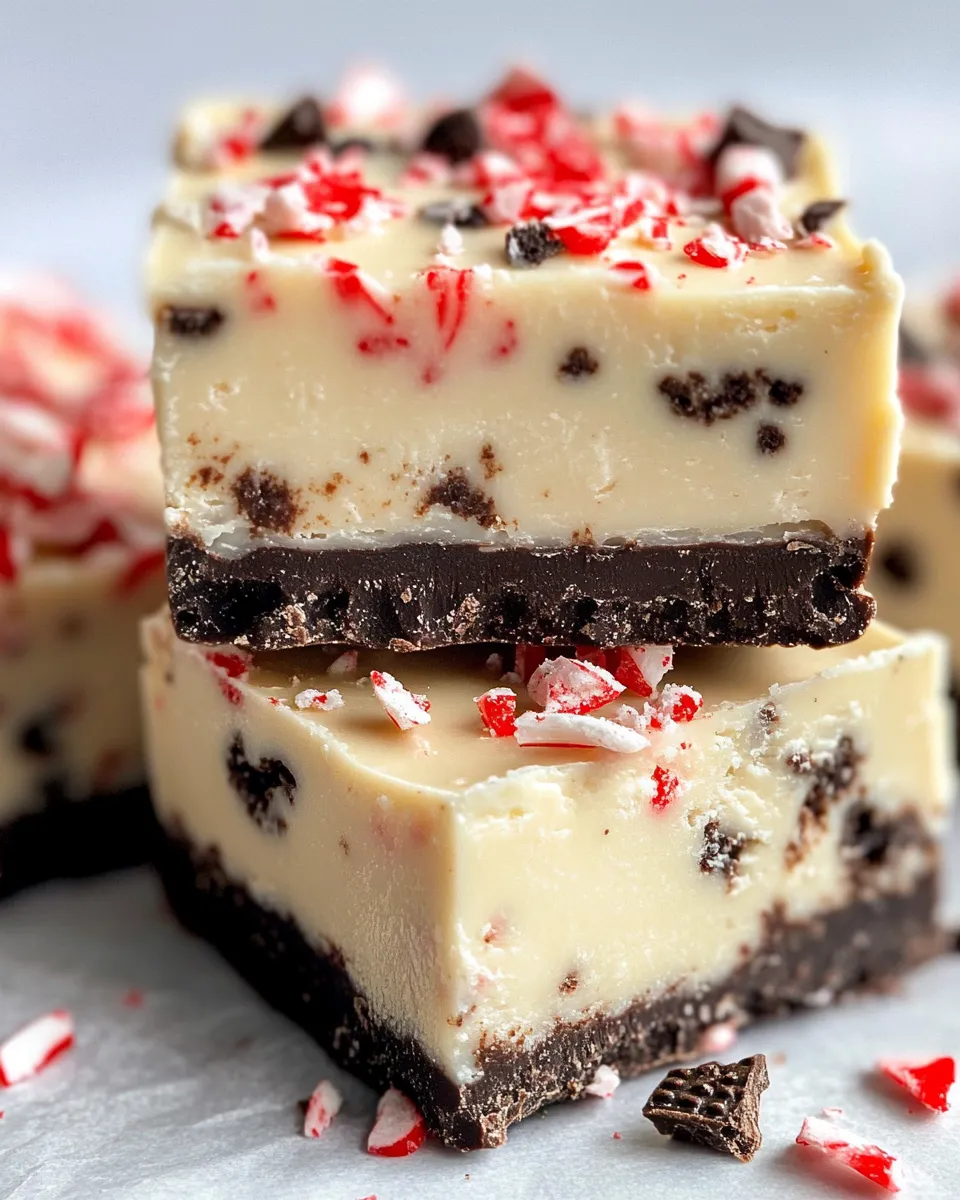 Delicious Peppermint Oreo Fudge (3 Ingredients) picture