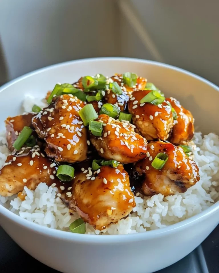 Homemade Sticky Orange Chicken Bowls photo