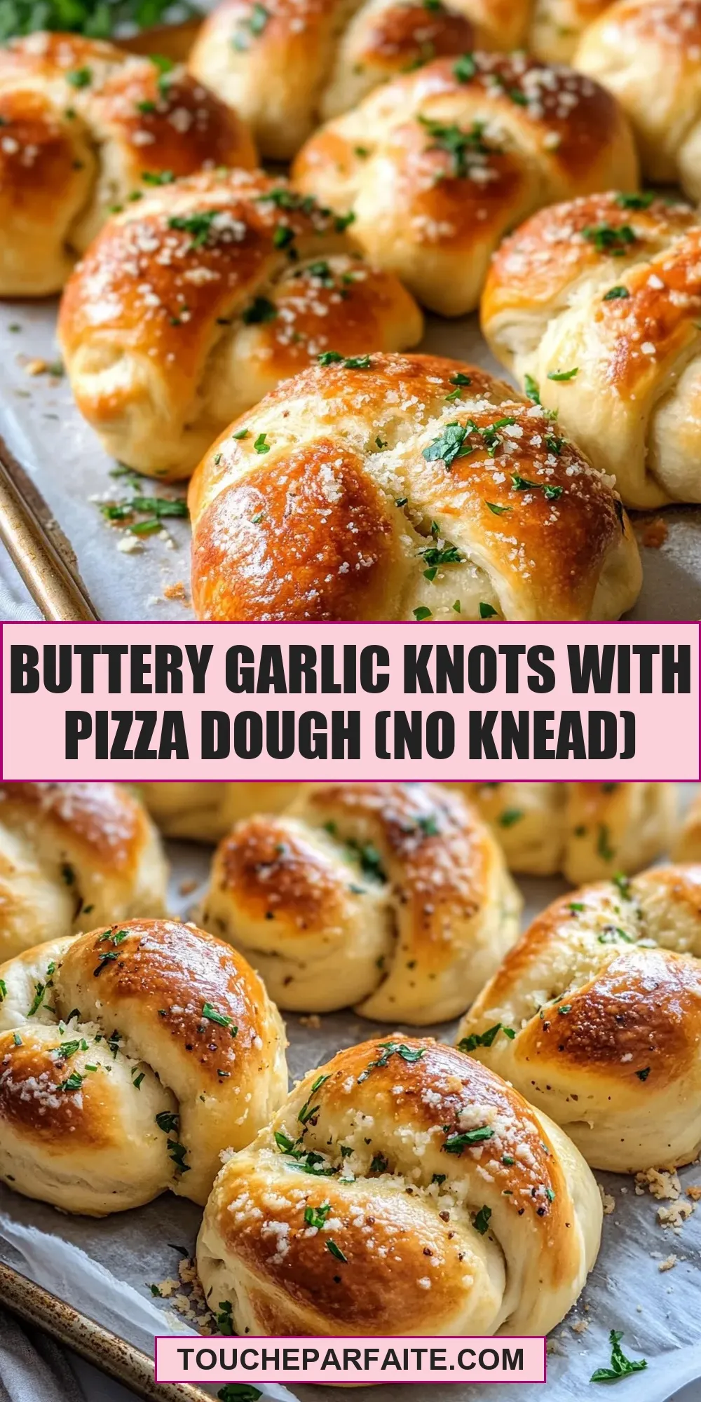 How To Make The Best Buttery Garlic Knots With Pizza Dough (No Knead)