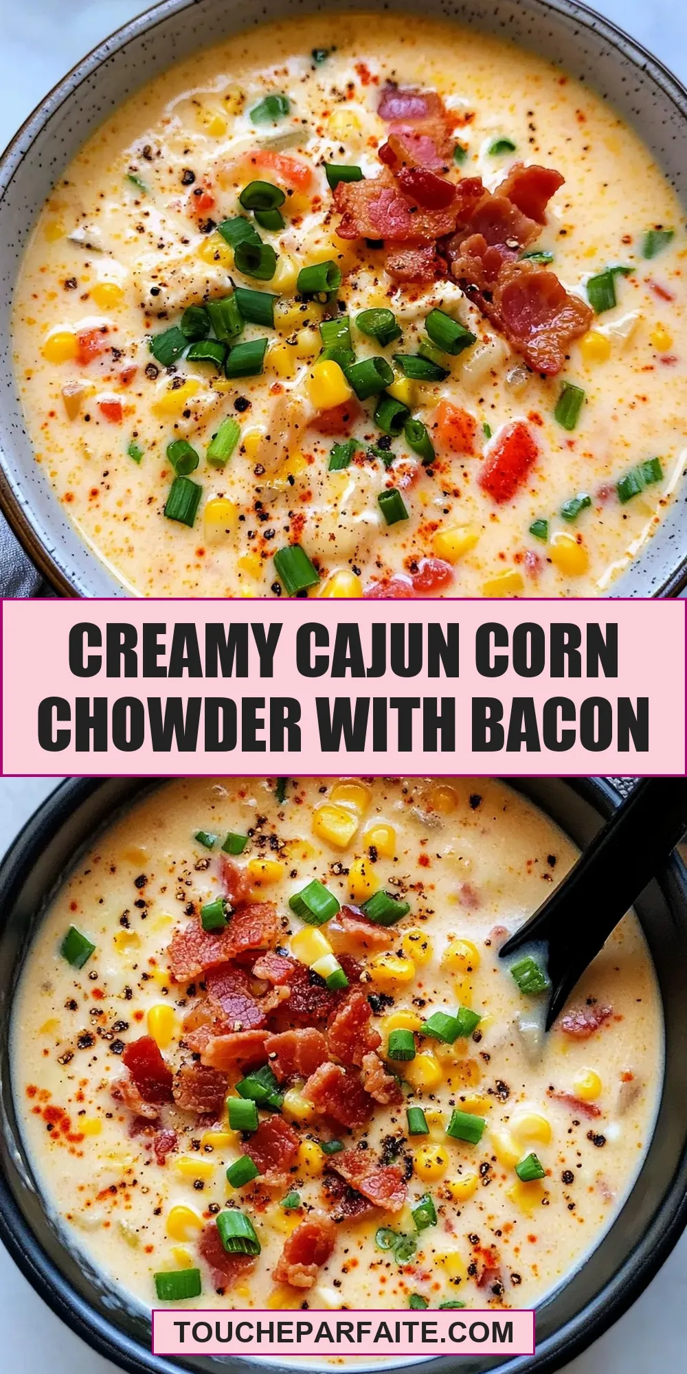 Creamy Cajun Corn Chowder With Bacon (Tasty & Delicious)
