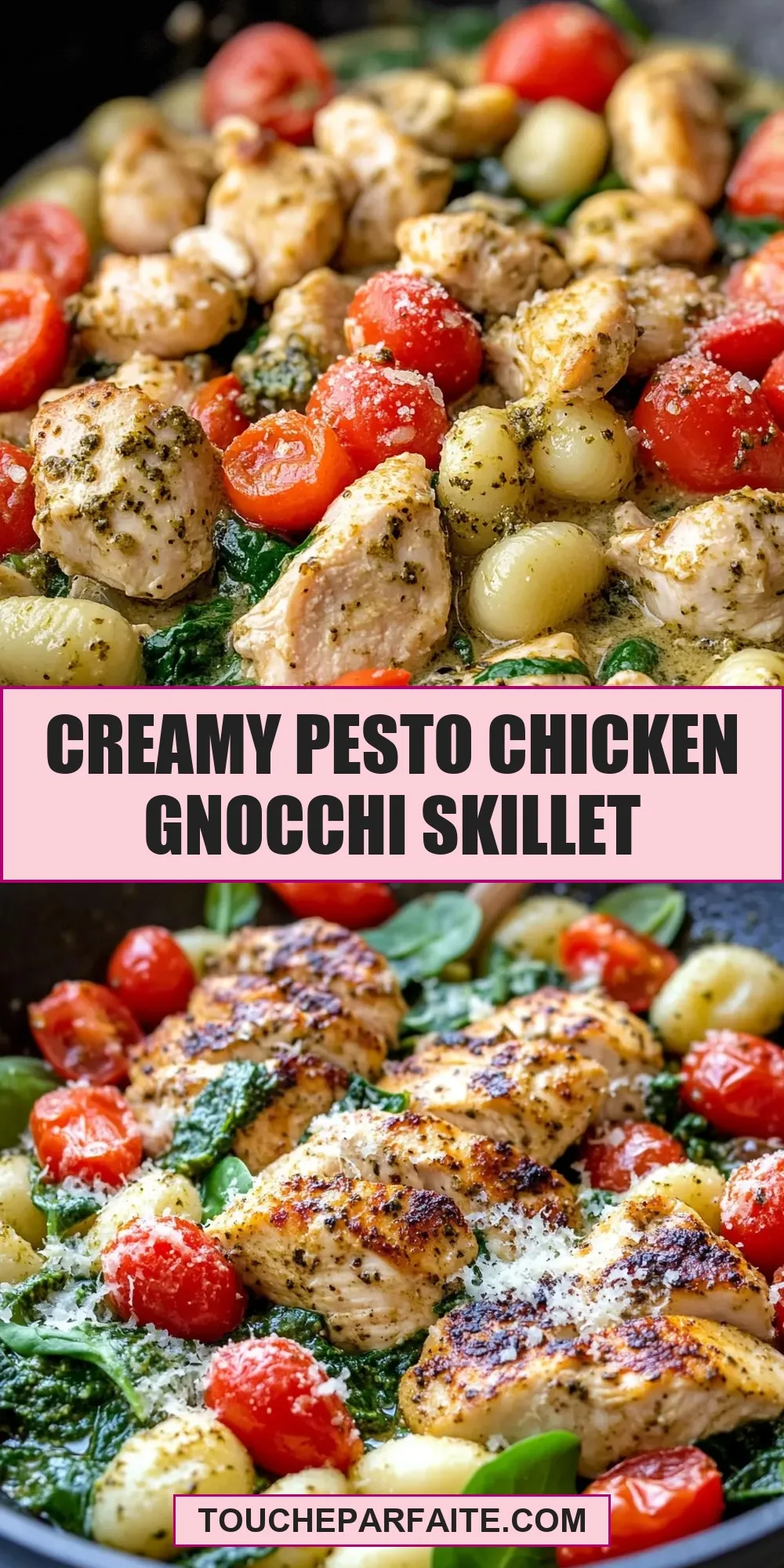 How To Make Amazing Creamy Pesto Chicken Gnocchi Skillet