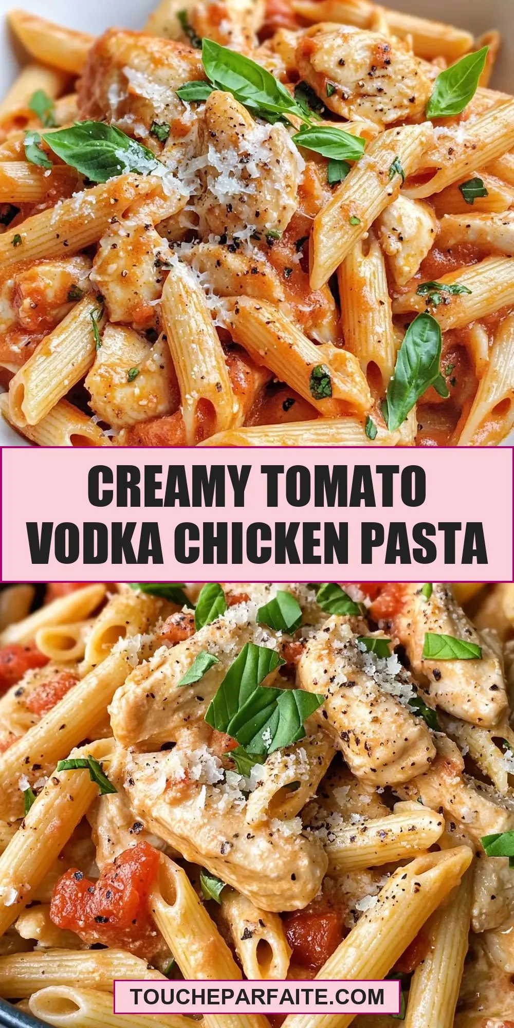 How To Make Ultimate Creamy Tomato Vodka Chicken Pasta