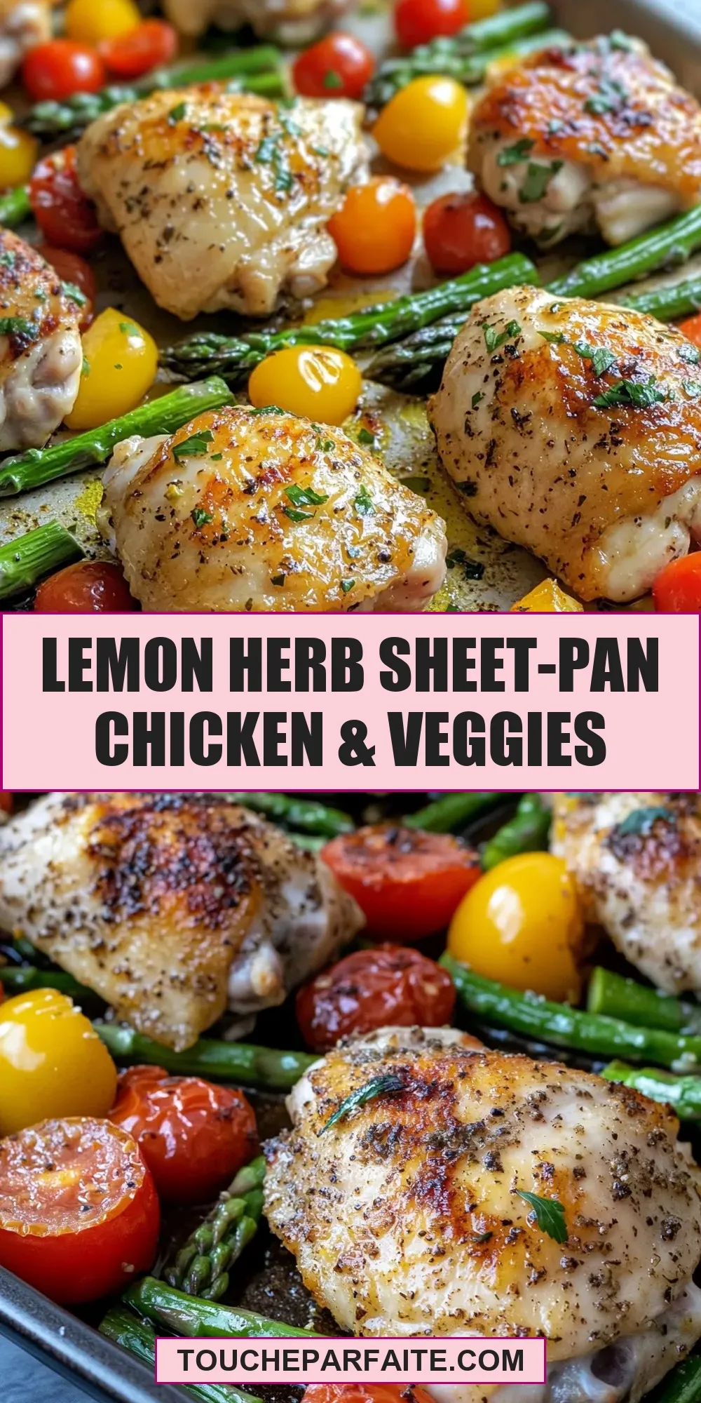Lemon Herb Sheet-Pan Chicken & Veggies Recipe