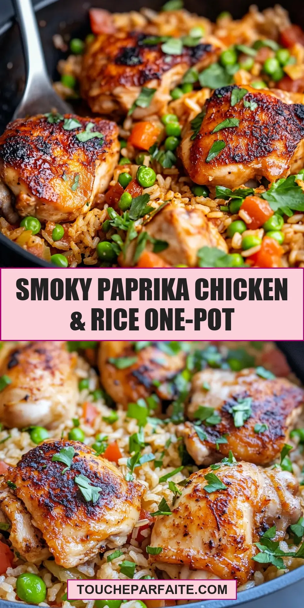 The Best Smoky Paprika Chicken & Rice One-Pot Ever