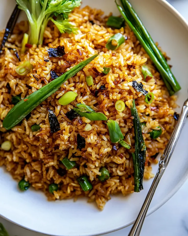 Homemade 15 Minute Soy Sauce Butter Fried Rice. recipe photo