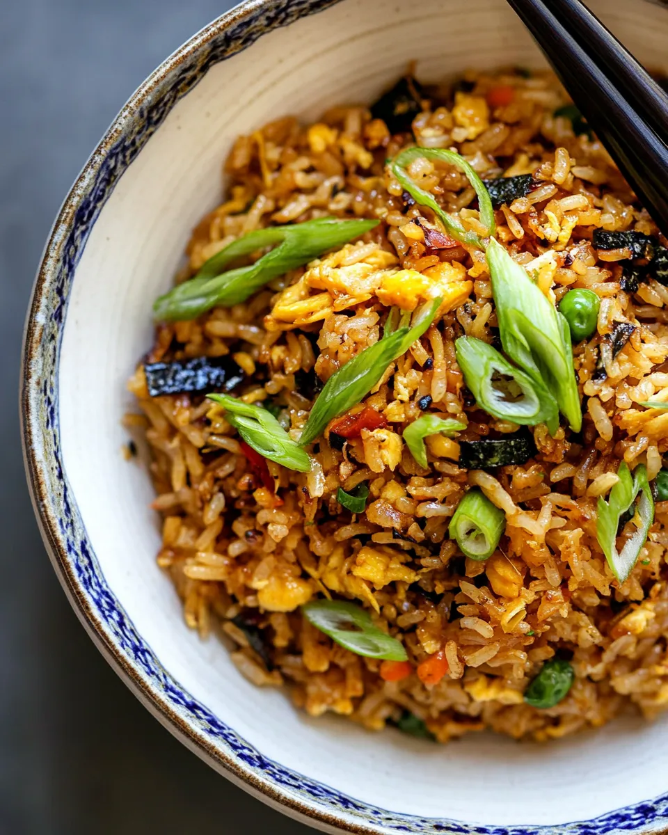 Classic 15 Minute Soy Sauce Butter Fried Rice. dish photo