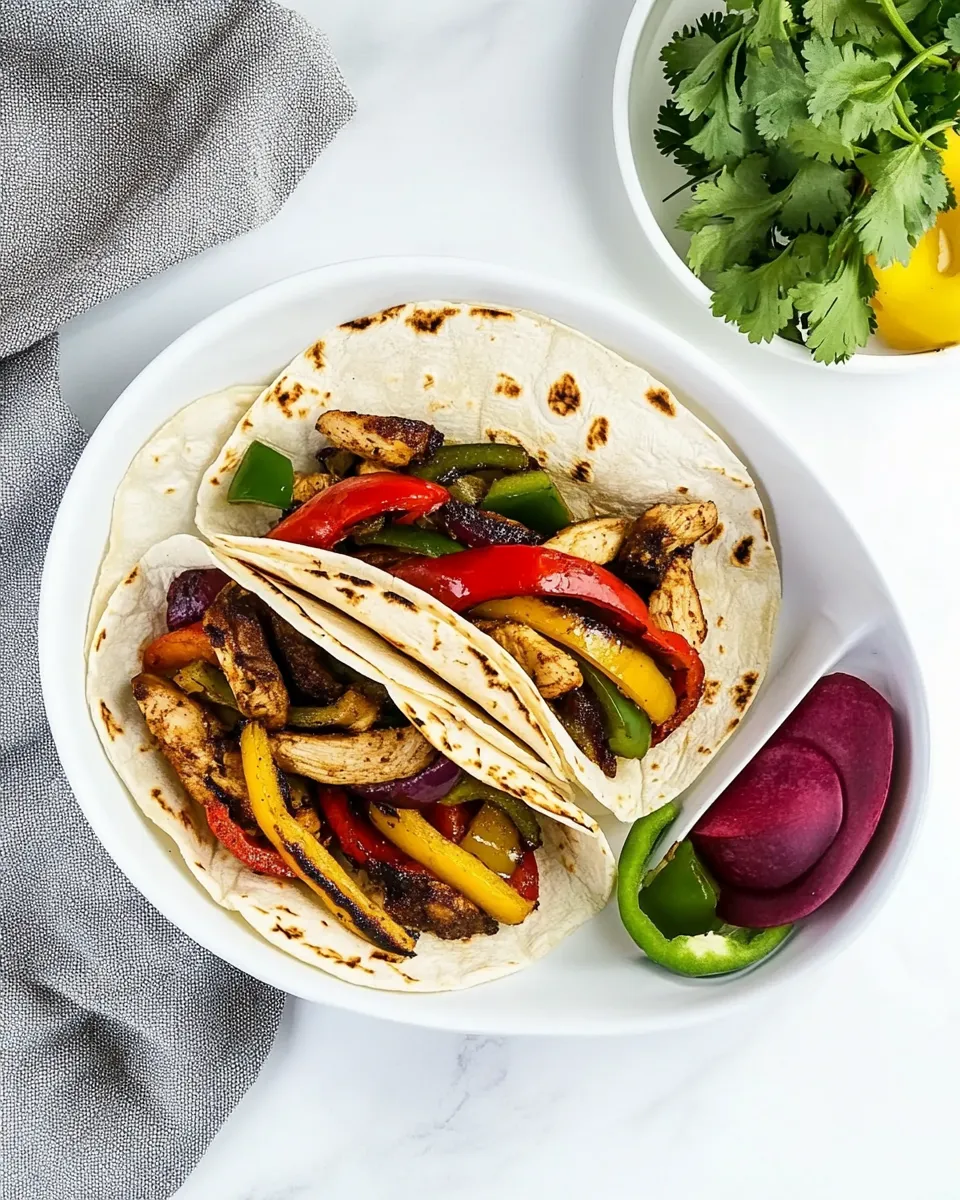 Delicious Air Fryer Chicken Fajitas dish photo