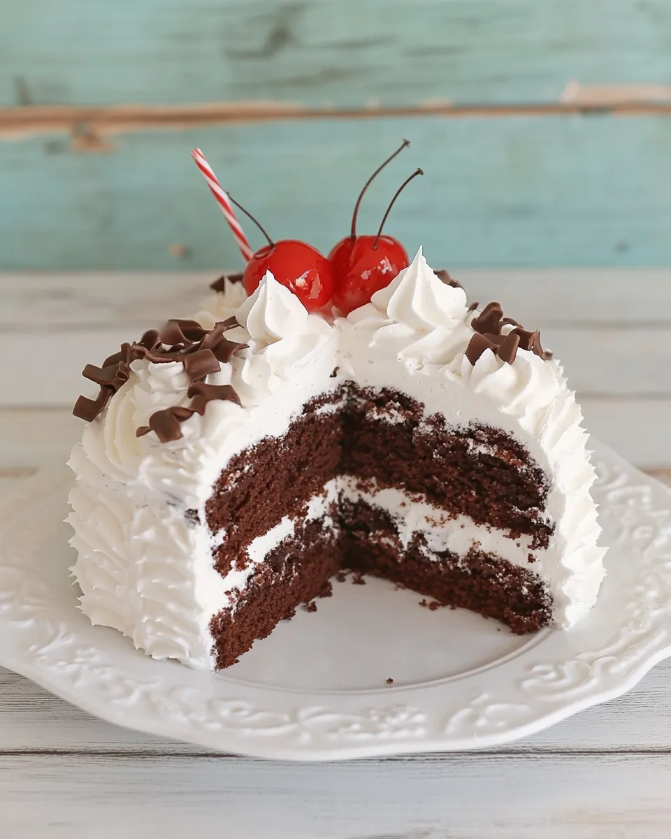 Classic American Cakes Black Forest Cake dish photo