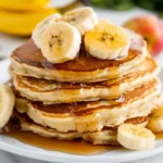 Homemade Banana Cottage Cheese Pancakes recipe photo