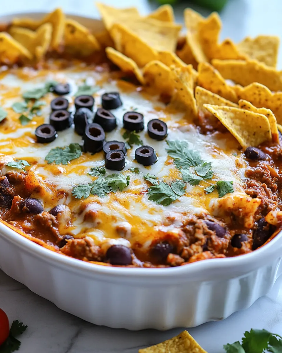 Classic Beef Enchilada Dip image