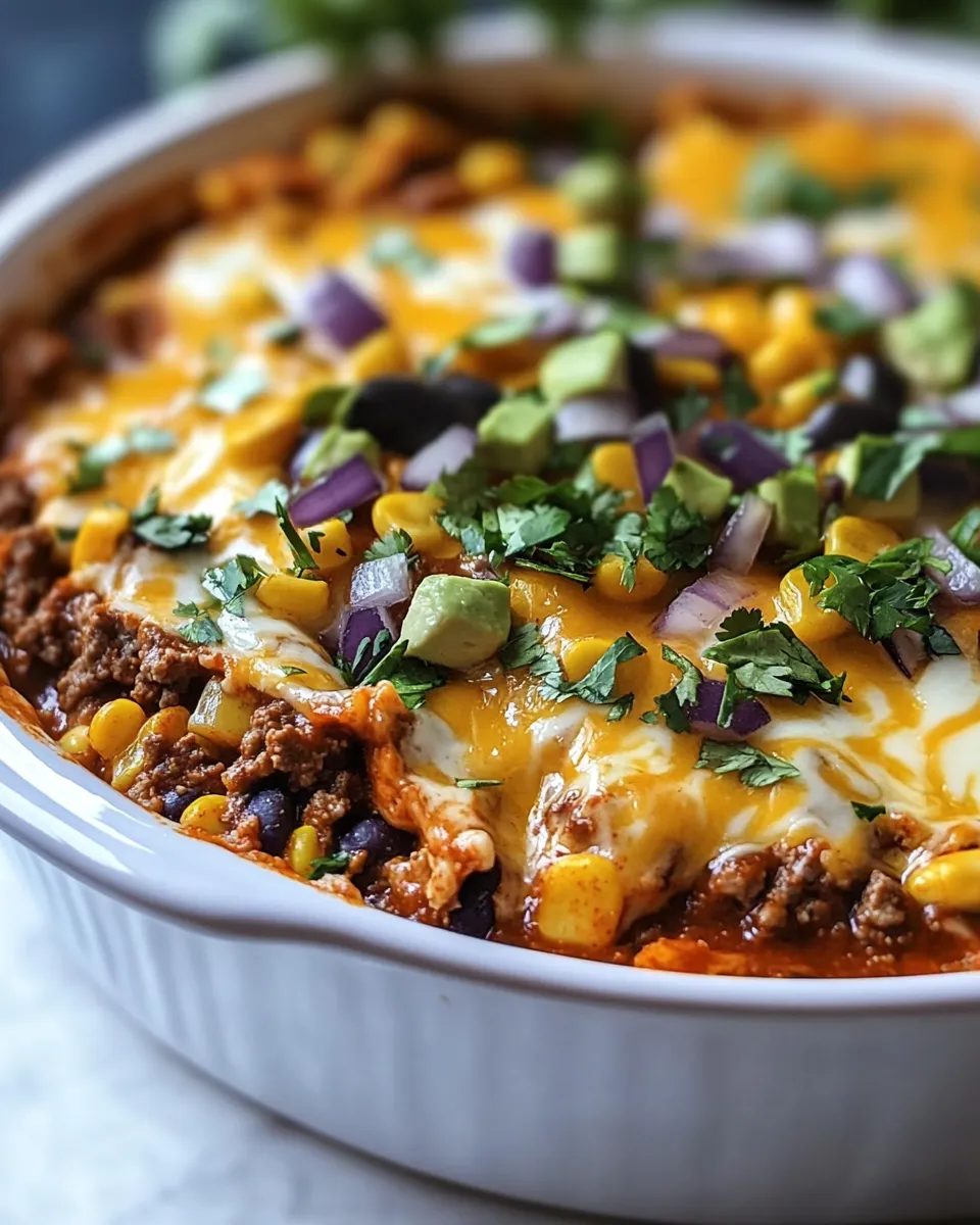 Easy Beef Enchilada Dip recipe photo