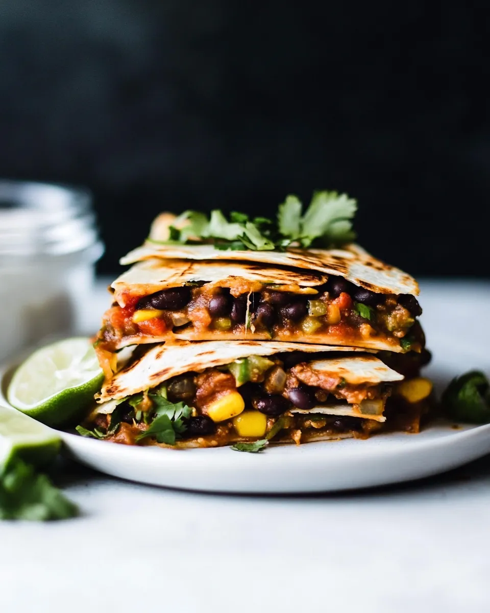 Classic Black Bean Quesadilla Recipe image