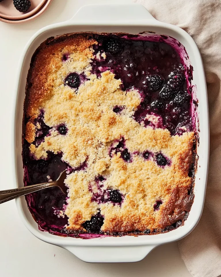 Homemade Blackberry Cobbler recipe photo