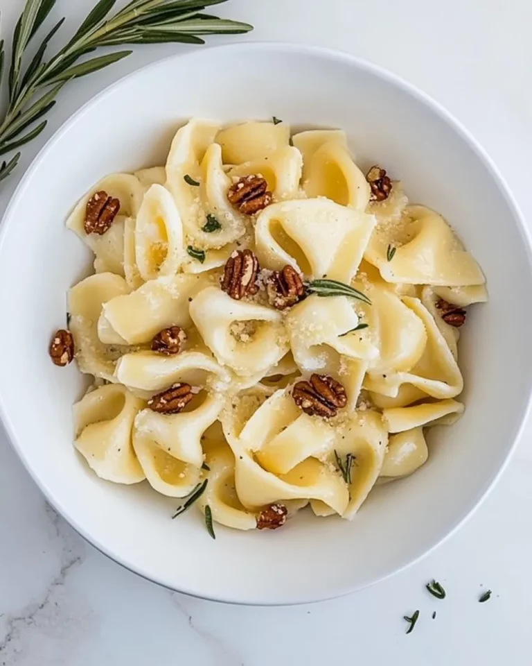 Homemade Blue Cheese Pasta with Walnuts recipe photo