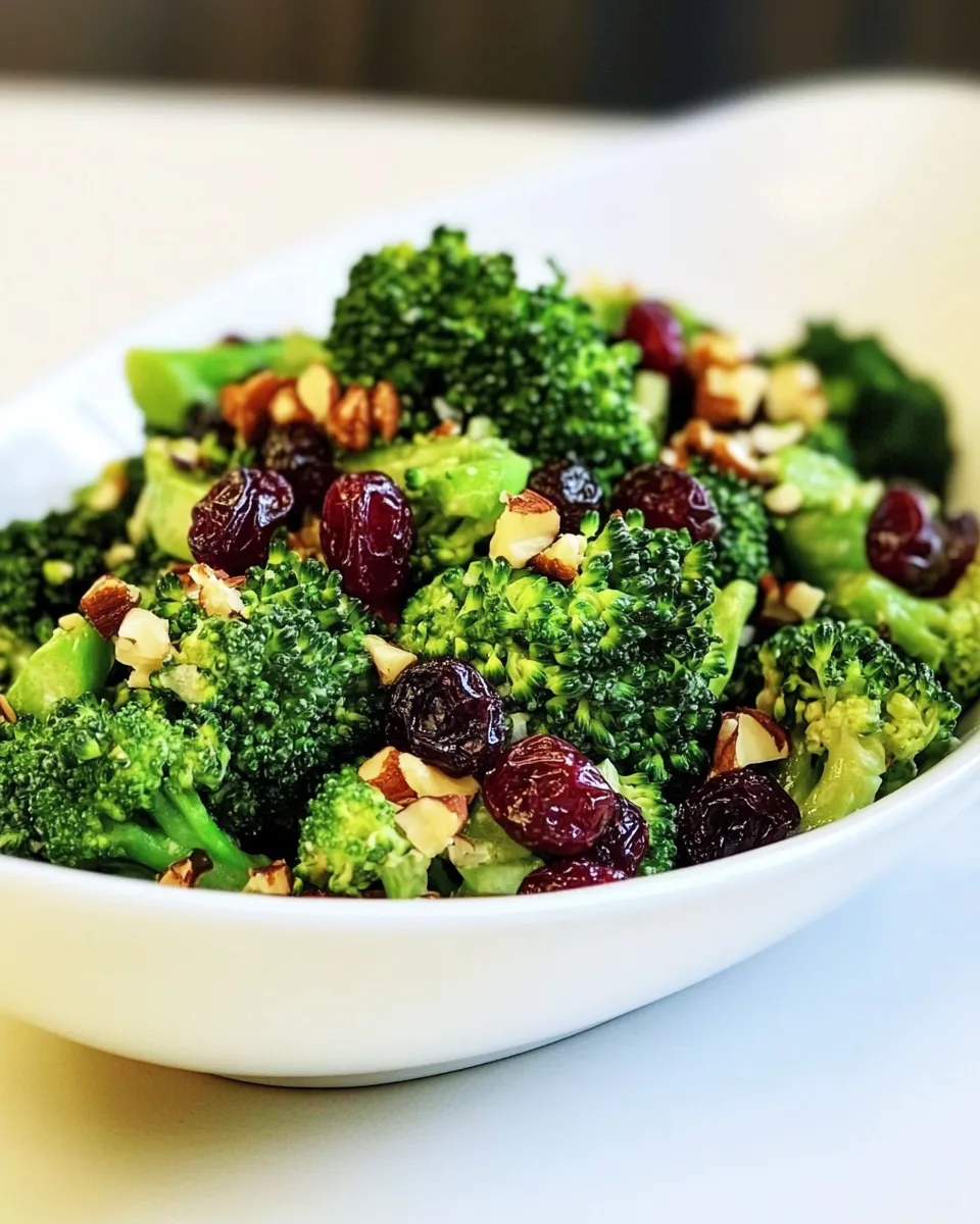 Classic Broccoli Craisin Salad dish photo