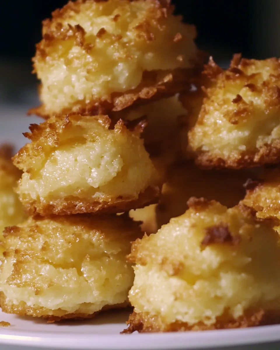 Easy Brown Sugar Orange Macaroons food shot