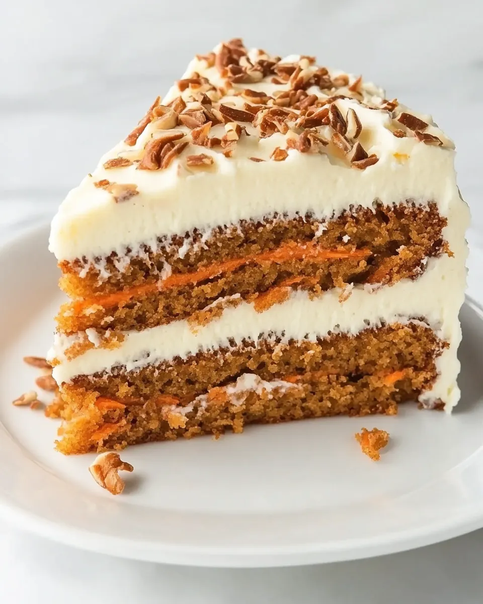 Delicious Carrot Cake plate image