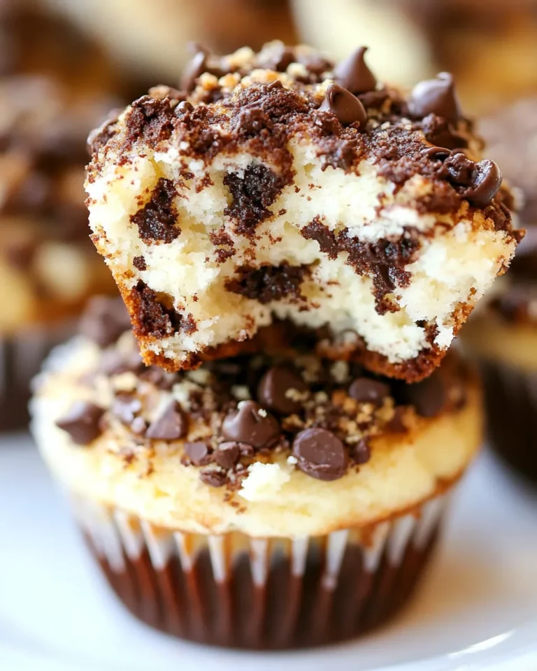 Homemade Cheesecake Chocolate Chip Muffins photo