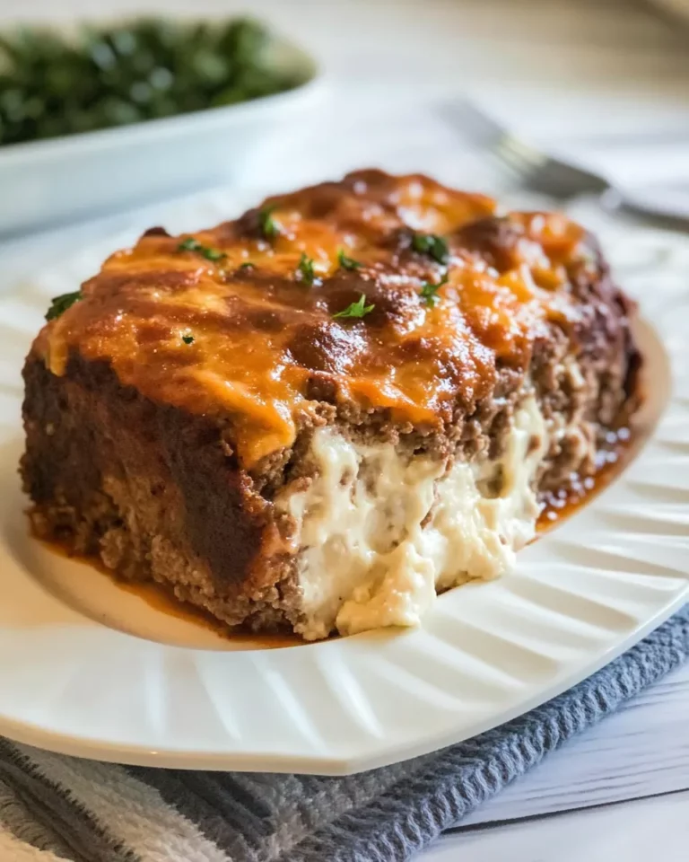 Homemade Cheesy Meatloaf photo