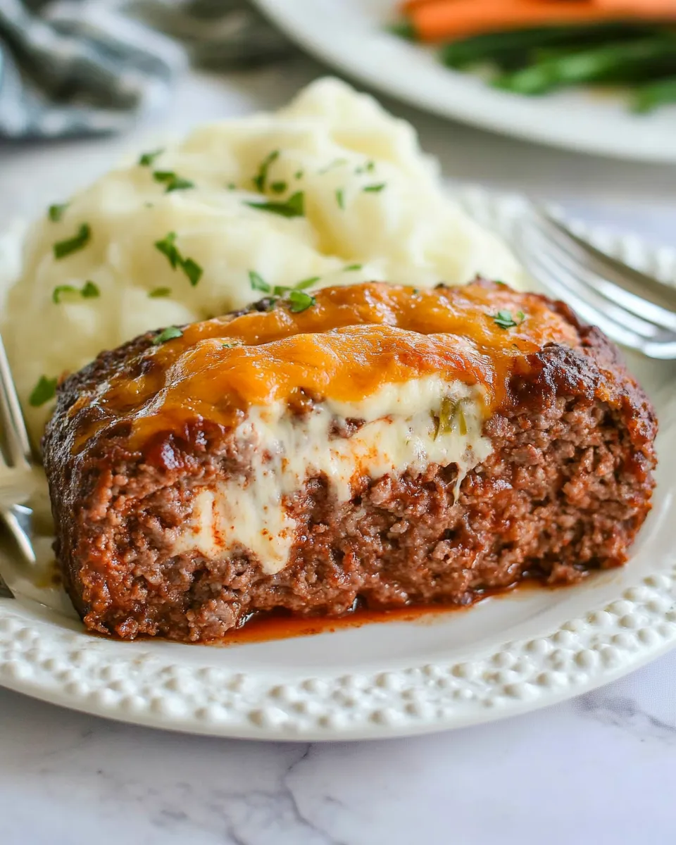 Easy Cheesy Meatloaf recipe photo