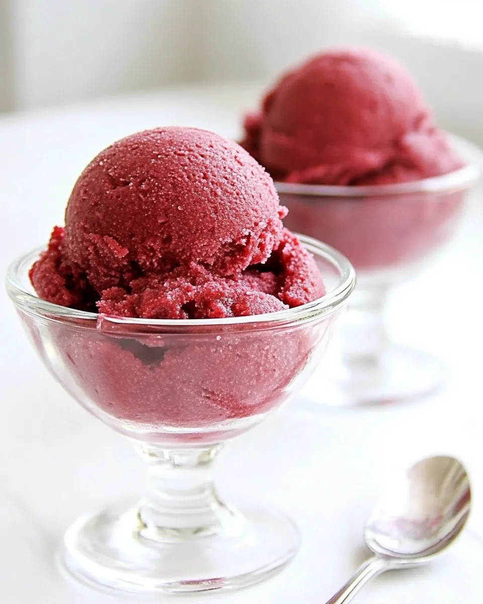 Classic Cherry Sorbet image