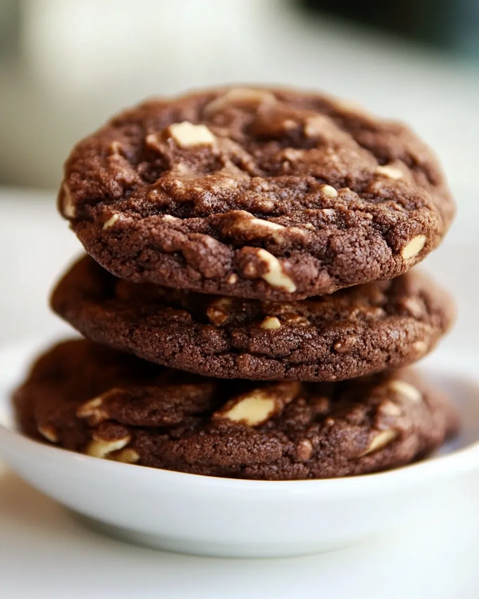 Classic Chewy Chocolate Almond Cookies recipe photo