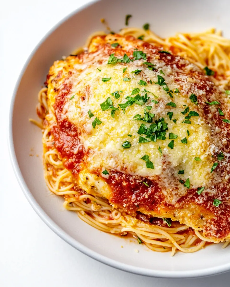 Delicious Chicken Parmesan dish photo