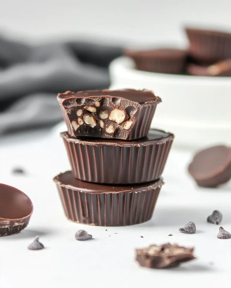 Delicious Chocolate Crunch Bar Cups recipe photo