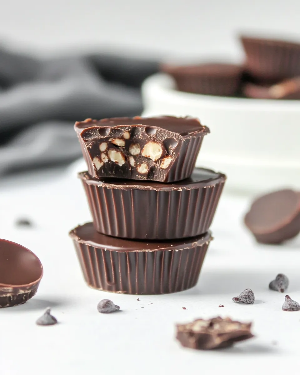 Delicious Chocolate Crunch Bar Cups recipe photo