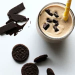 Homemade Chocolate Peanut Butter Cookies and Cream Breakfast Shake recipe photo