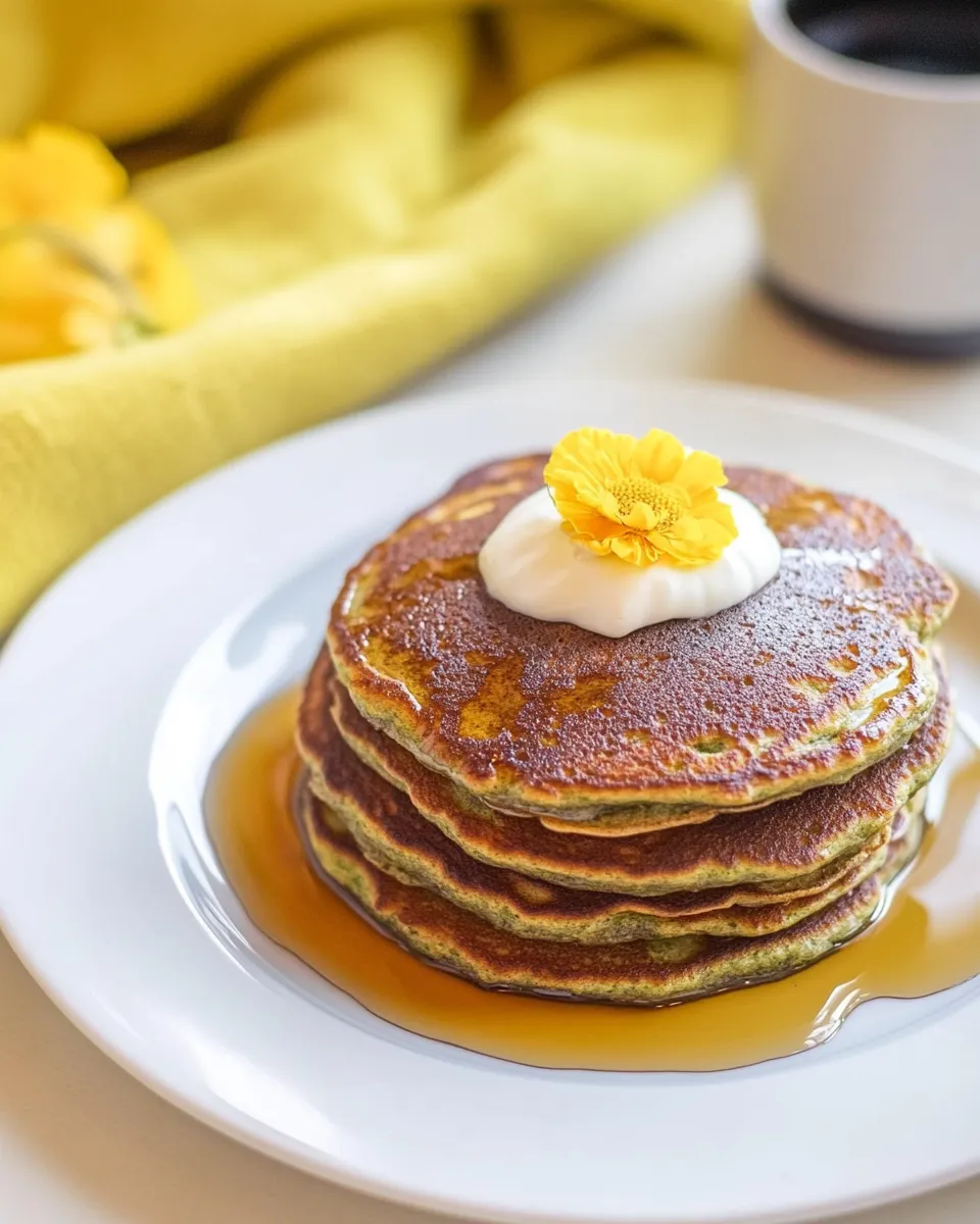 Easy Coconut Flour Zucchini Pancakes recipe photo