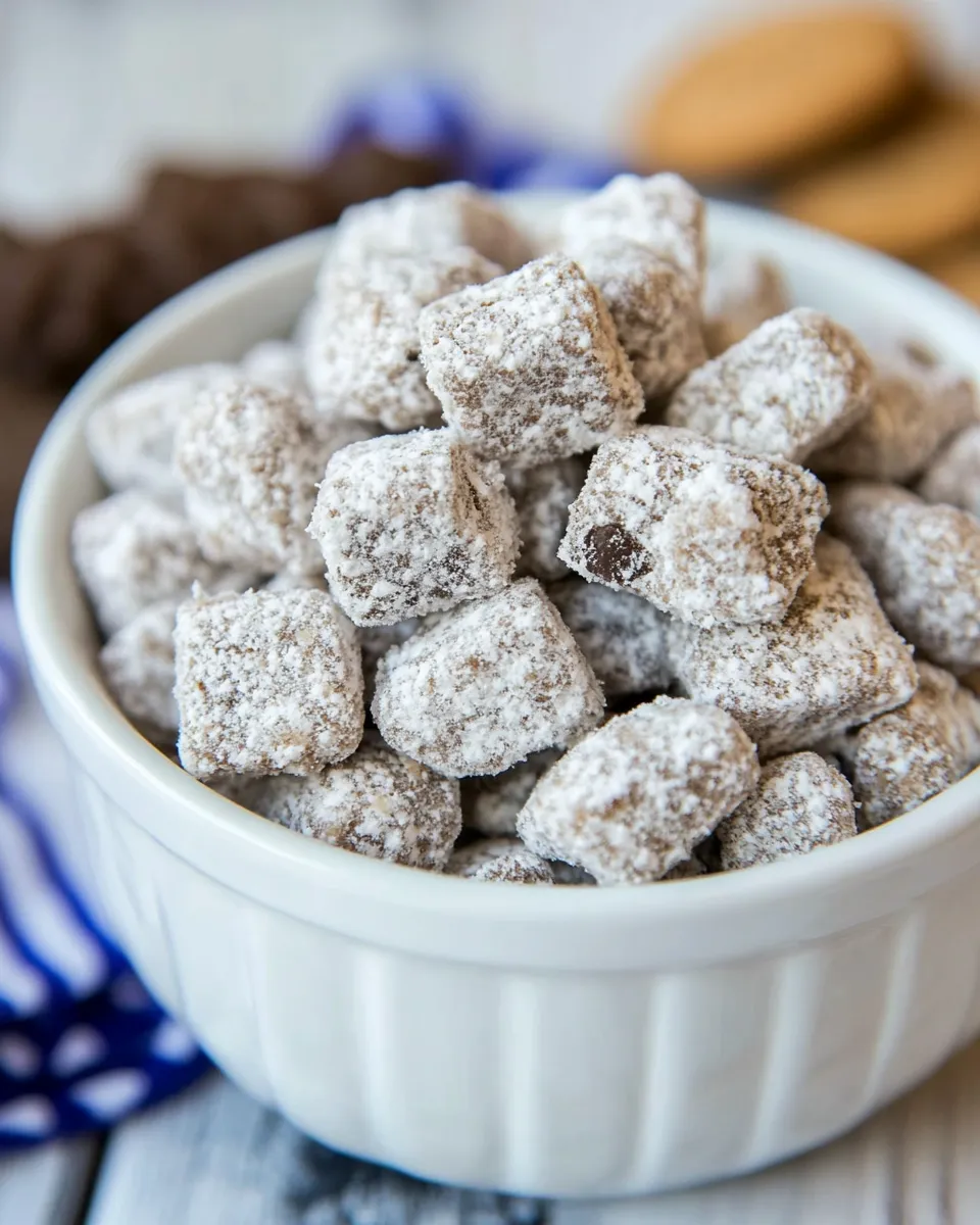 Easy Cookies and Cream Muddy Buddies recipe photo