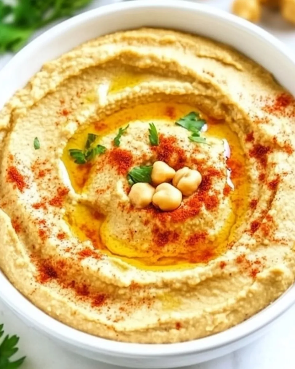 Delicious Easy Hummus without Tahini recipe photo